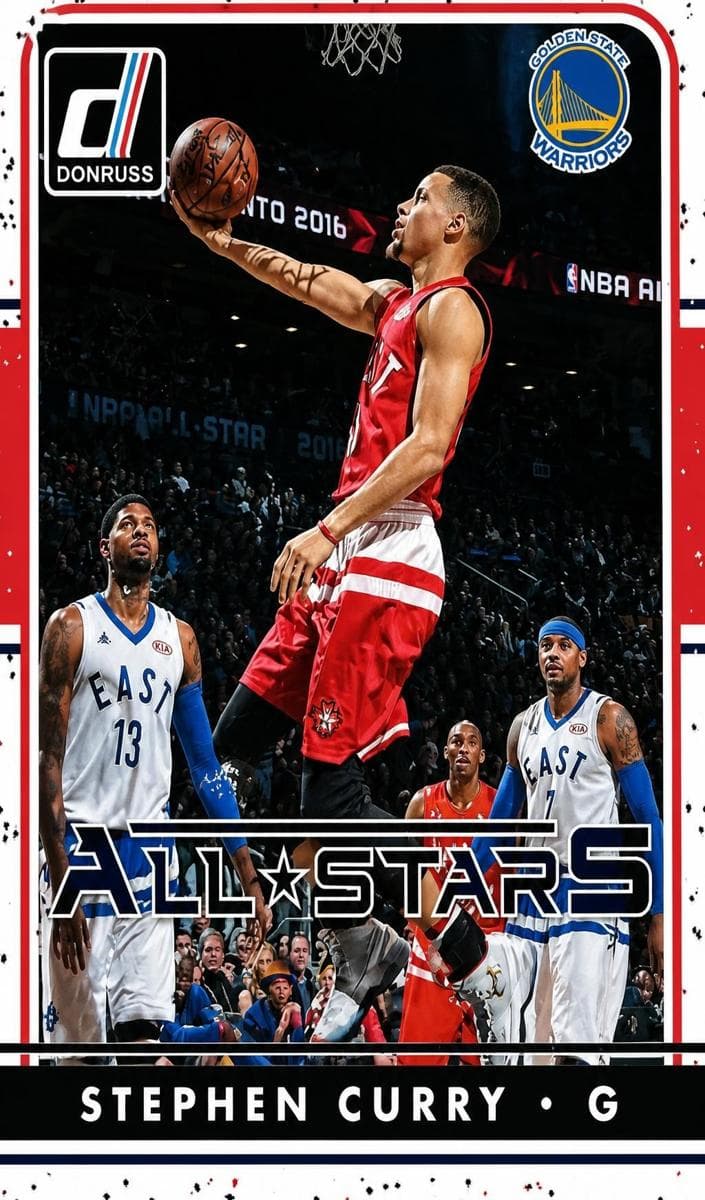 Stephen Curry 2016 panini Donruss Optic