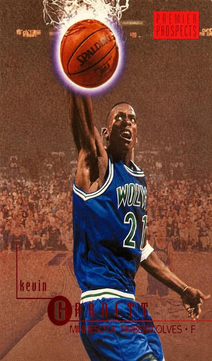 Kevin Garnett 1996 skybox