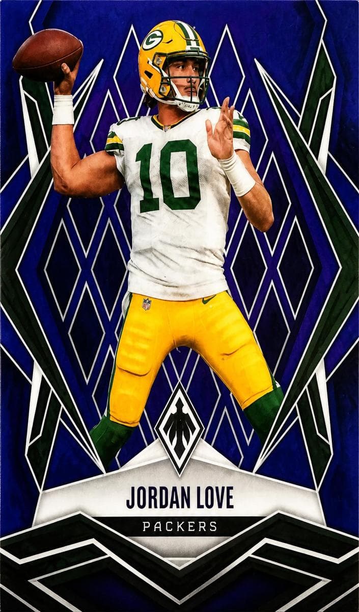 Jordan Love trading card