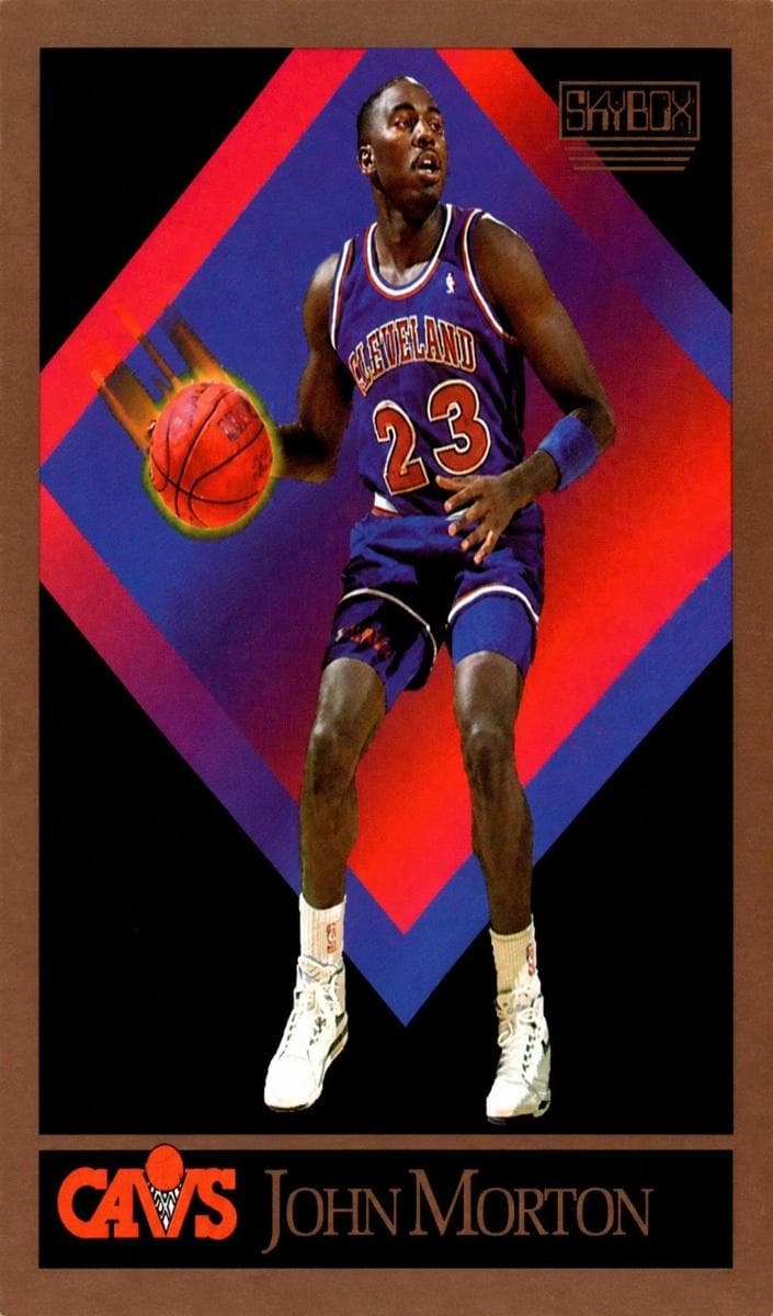 John Morton 1990 fleer
