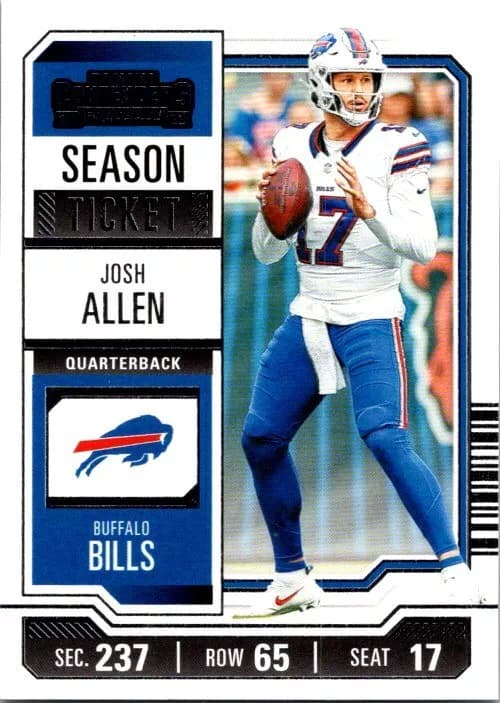 Josh Allen 2023 panini Panini Contenders