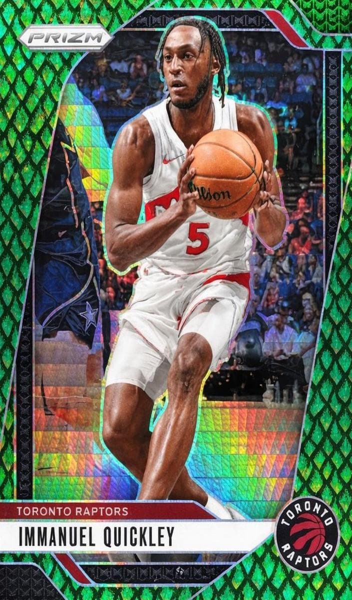 Immanuel Quickley 2024 panini Panini Prizm
