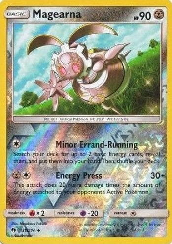 Magearna trading card