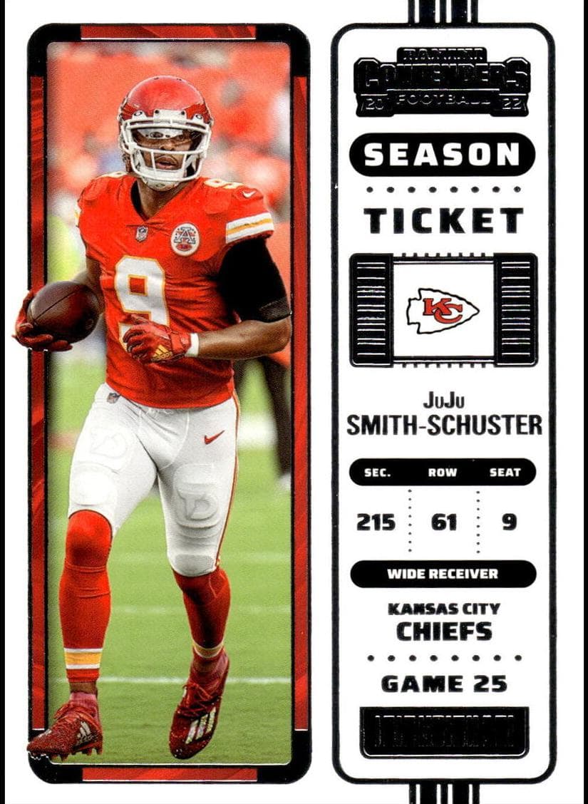 JuJu Smith-Schuster 2022 panini Panini Contenders