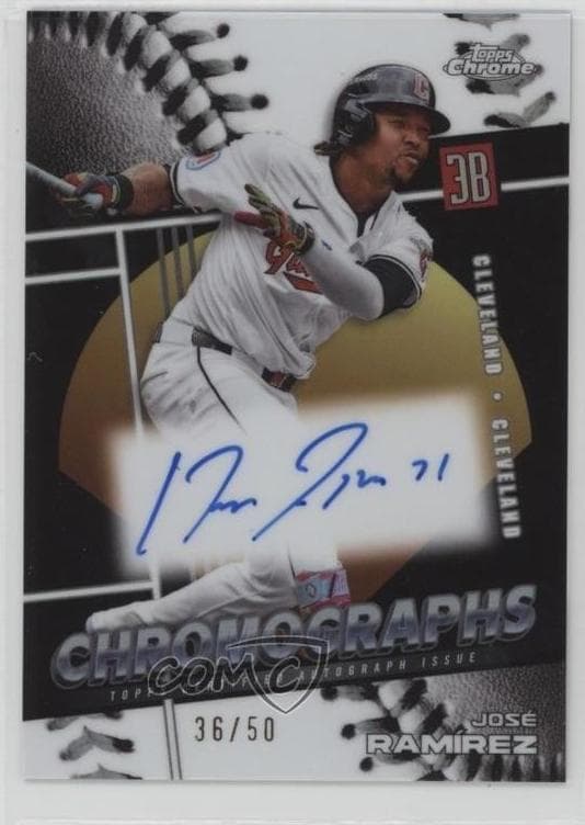 Jose Ramirez 2025 topps Topps Chrome
