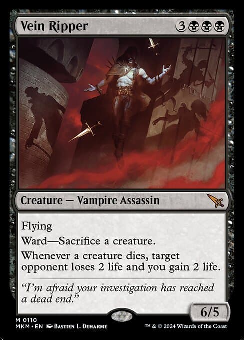 Vein Ripper 2024 Magic: The Gathering Murders at Karlov Manor