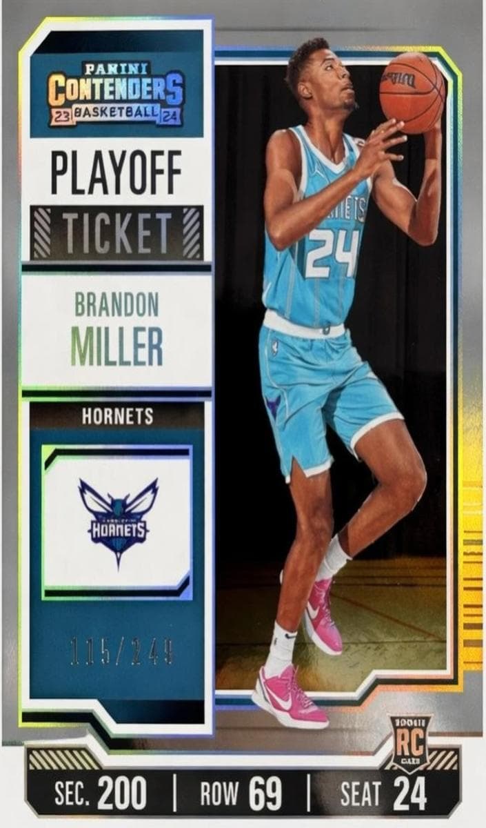 Joel Embiid 2023 panini Panini Contenders