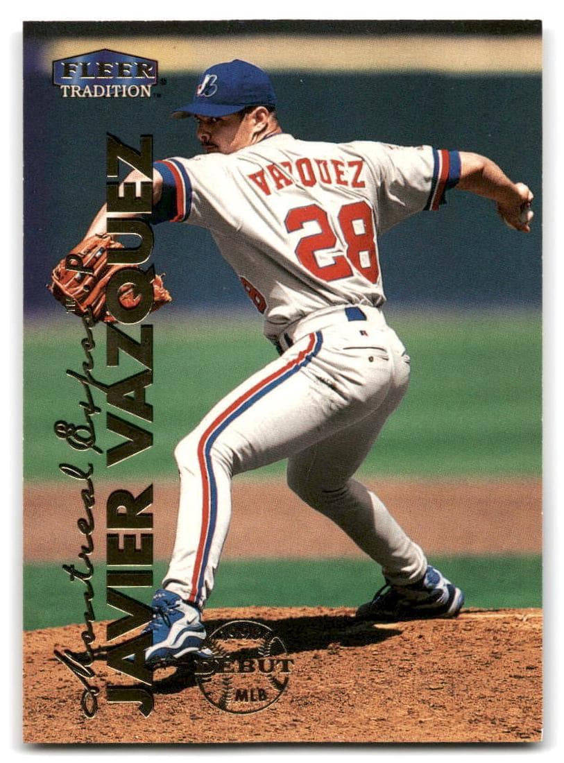 Javier Vazquez 1999 fleer Fleer Tradition