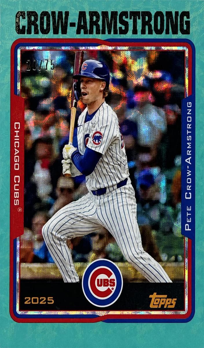 Pete Crow-Armstrong 2025 topps Topps Archives