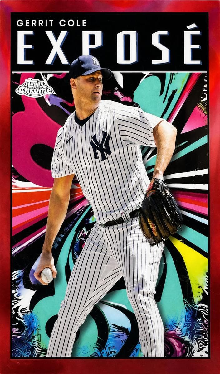 Gerrit Cole 2024 topps Topps Chrome