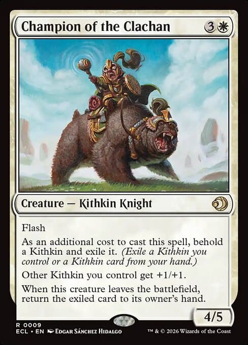 Champion of the Clachan 2026 Magic: The Gathering Lorwyn Eclipsed