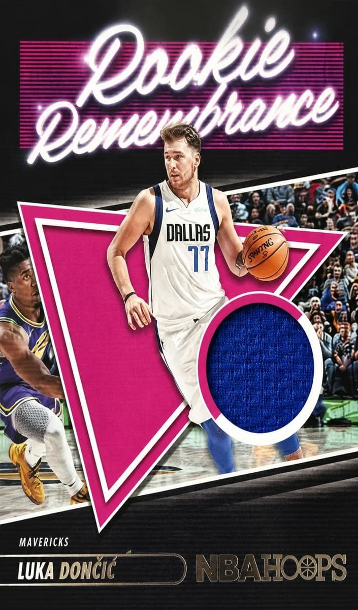 Luka Doncic 2021 panini Hoops Winter