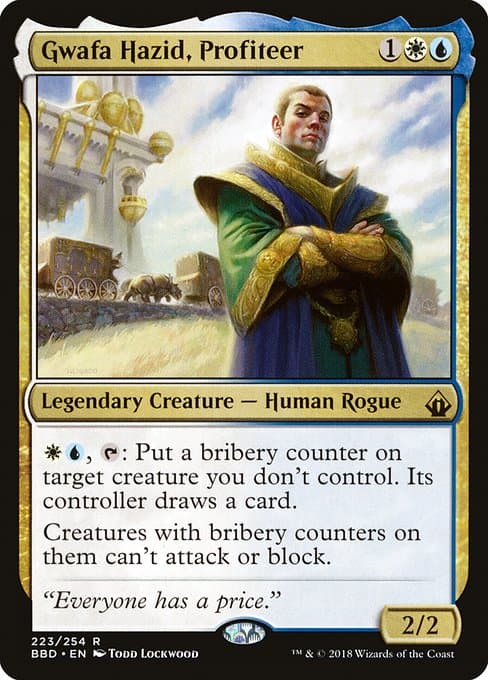 Gwafa Hazid, Profiteer 2009 Magic: The Gathering Conflux