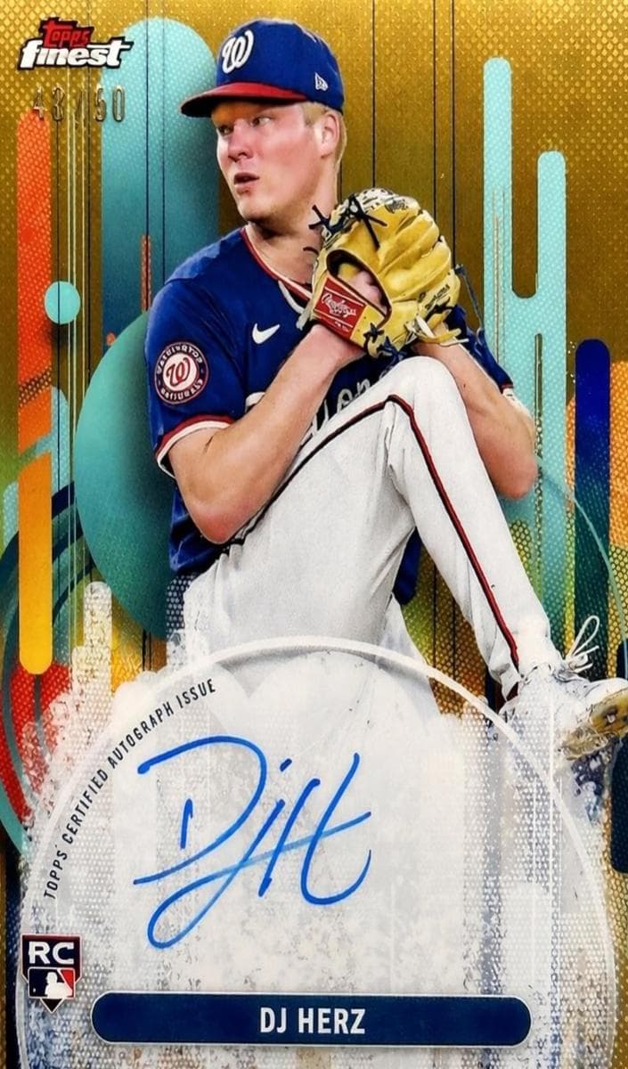 DJ Herz 2025 topps Topps Finest