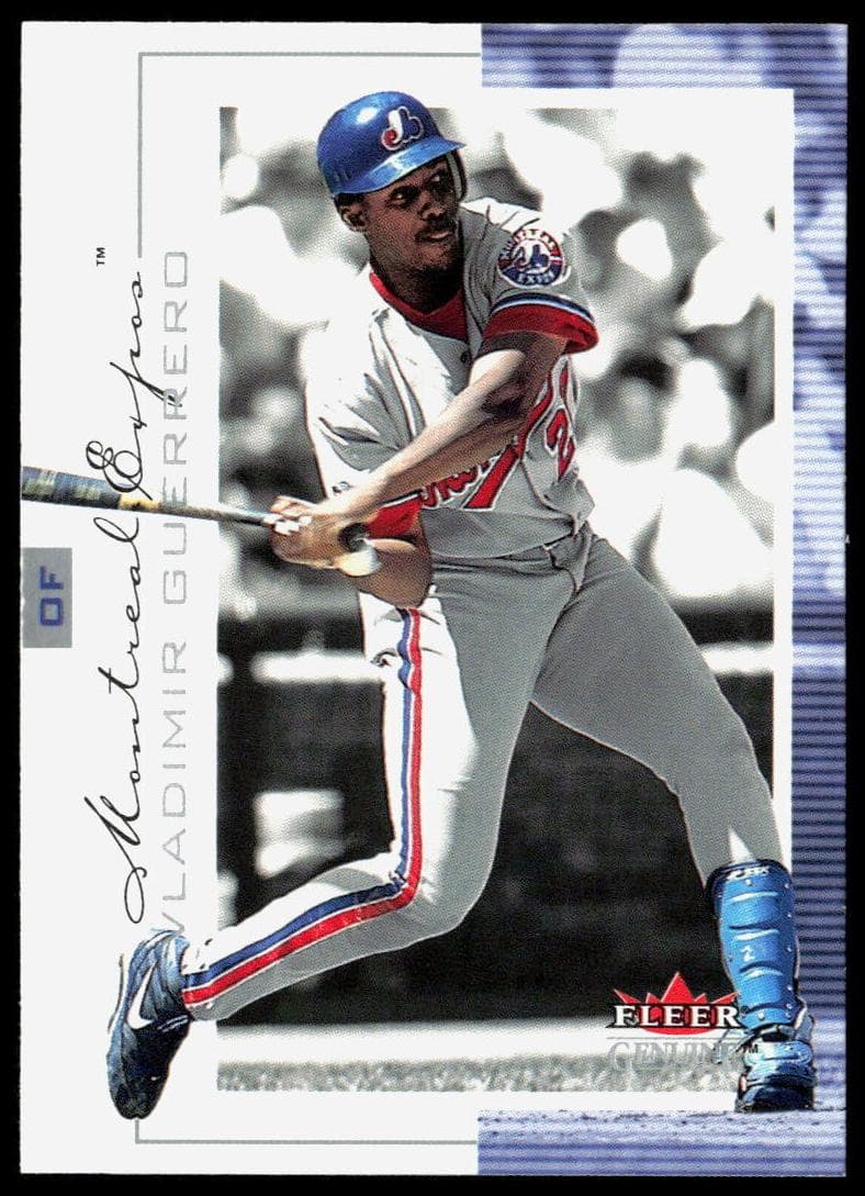 Vladimir Guerrero 2001 fleer Fleer Genuine