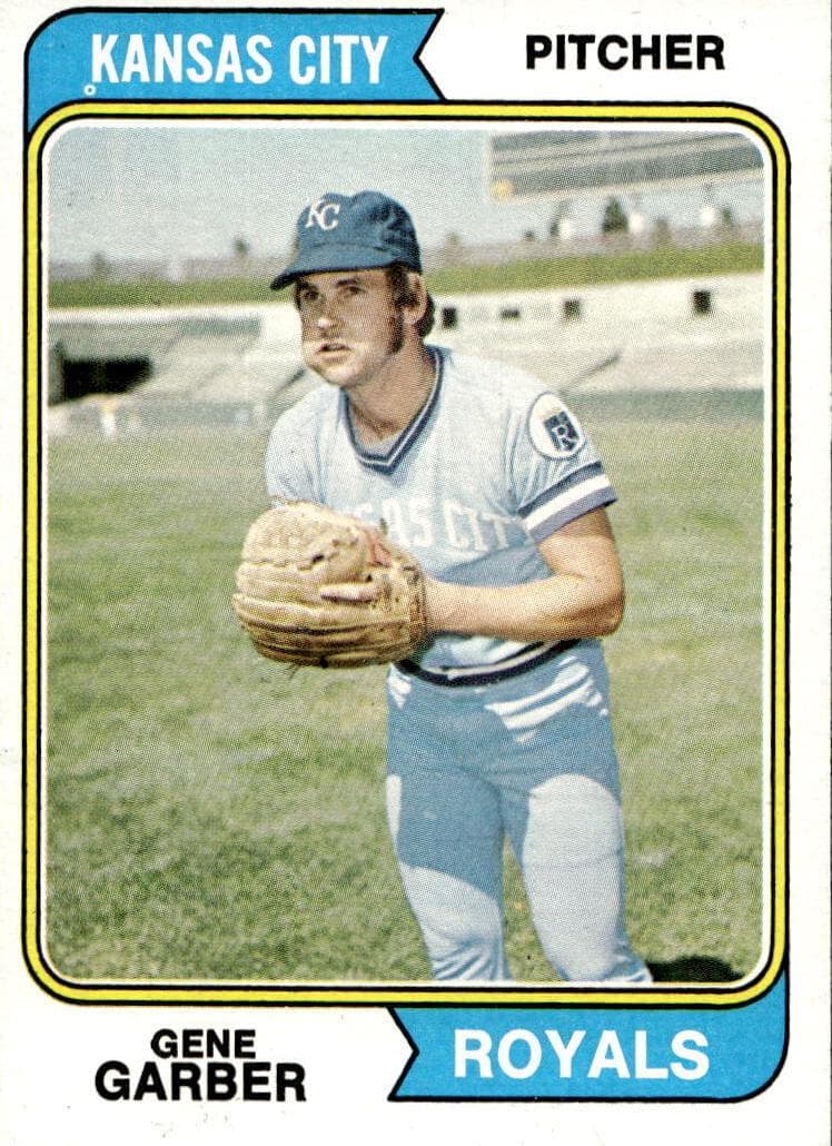 Gene Garber 1974 topps Topps
