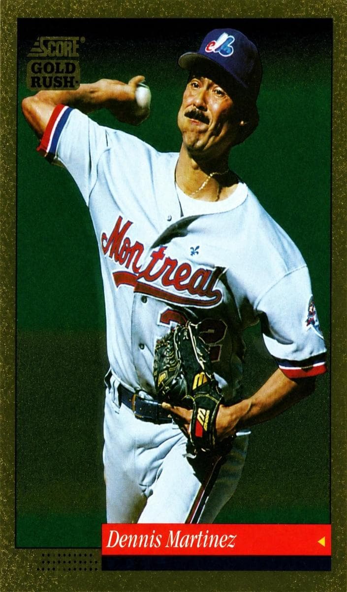 Dennis Martinez 1994 panini Score