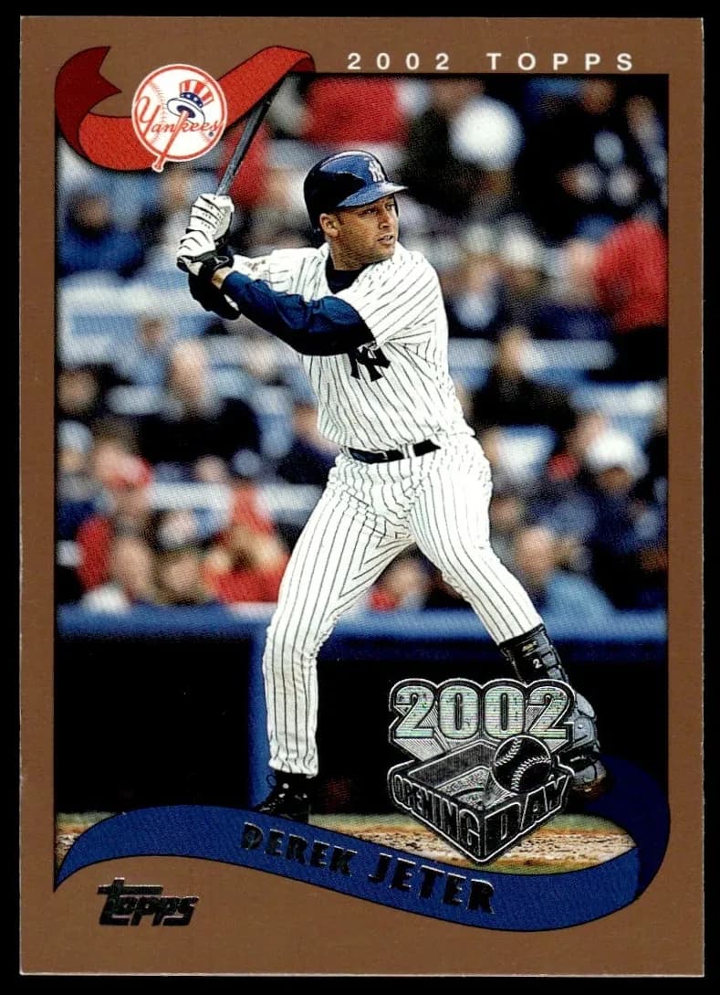 Derek Jeter 2001 topps Topps Archives Reserve