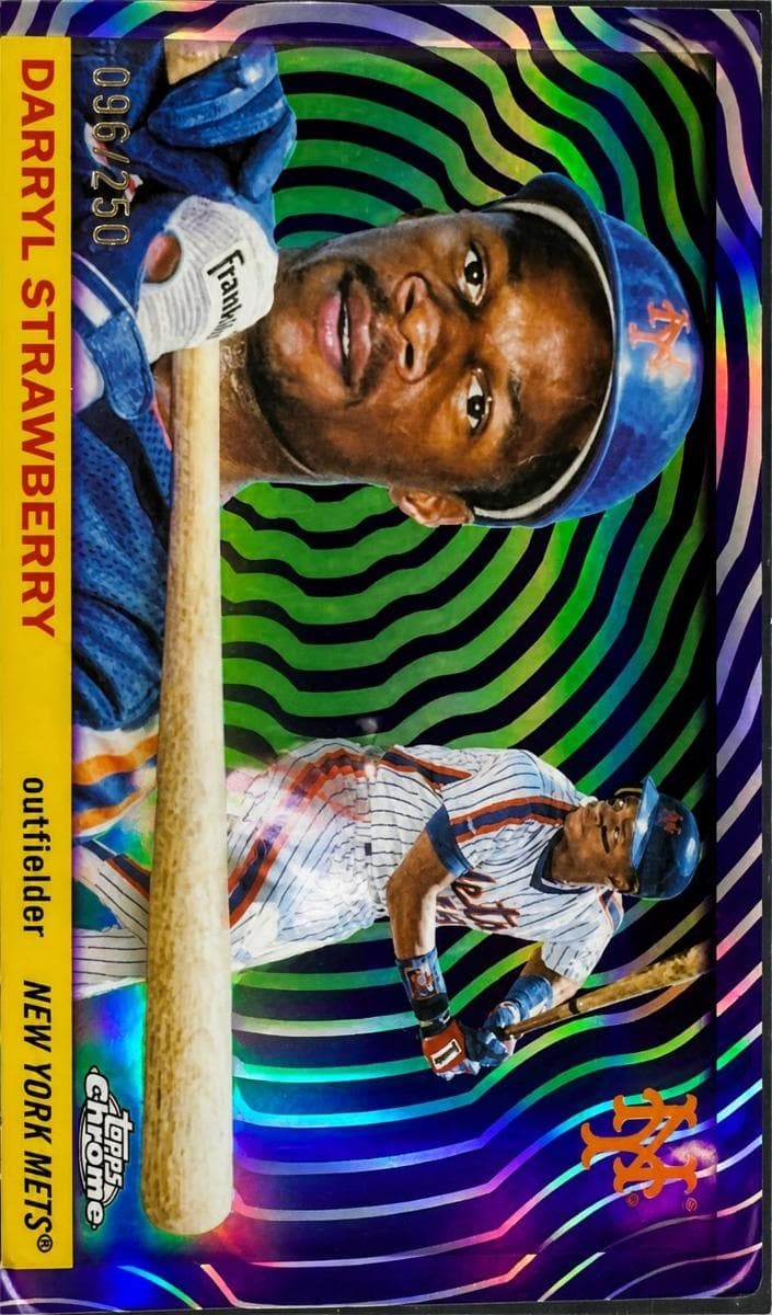 Darryl Strawberry 2025 topps Topps Chrome Platinum