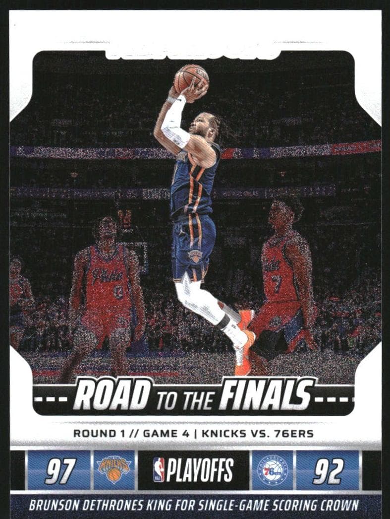 Jalen Brunson 2024 panini Panini Totally Certified
