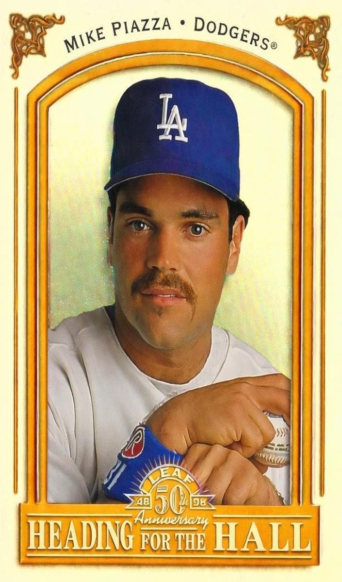 Mike Piazza 1998 leaf Leaf