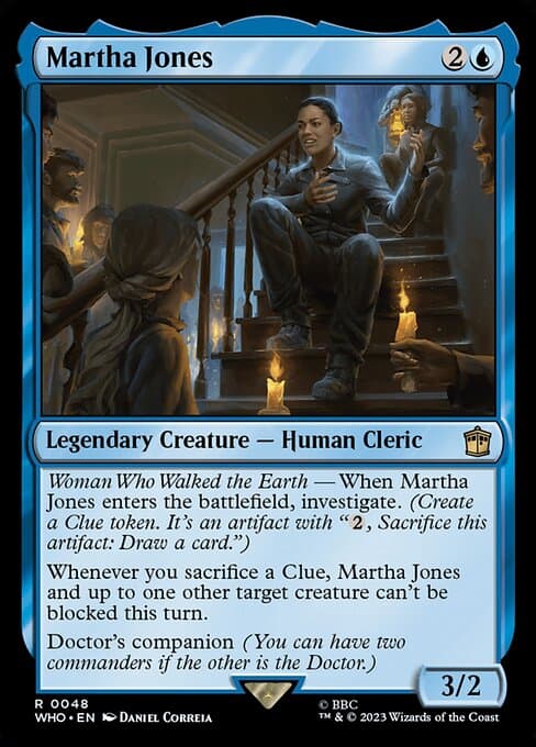 Martha Jones 2023 Magic: The Gathering Doctor Who