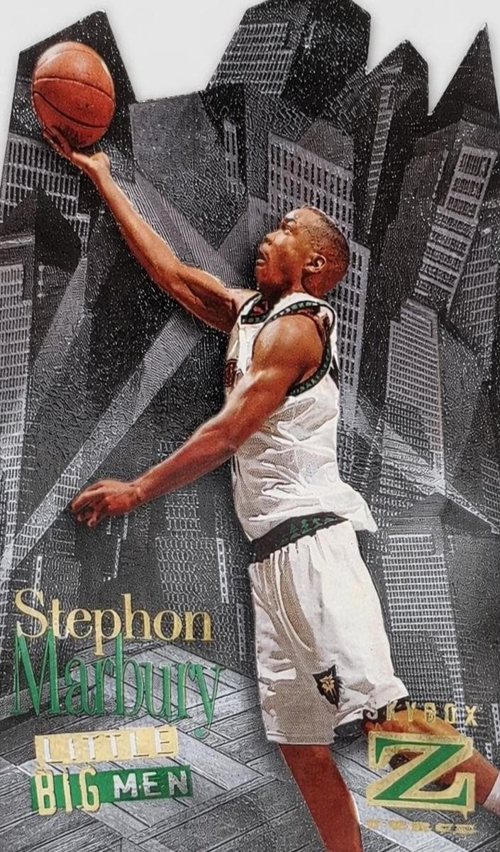 Stephon Marbury 1996 panini Hoops