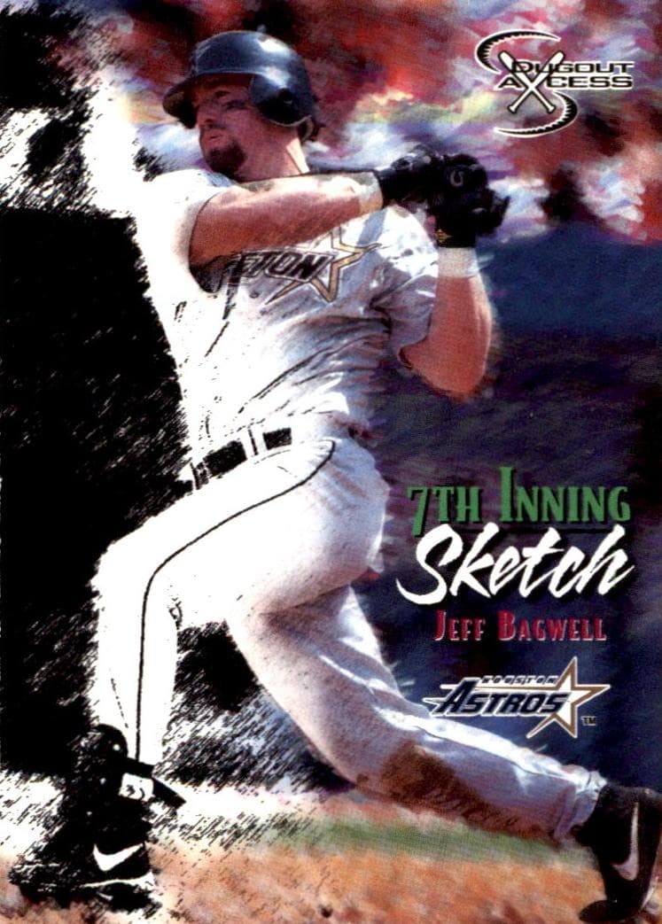 Jeff Bagwell 1998 skybox Dugout Axcess