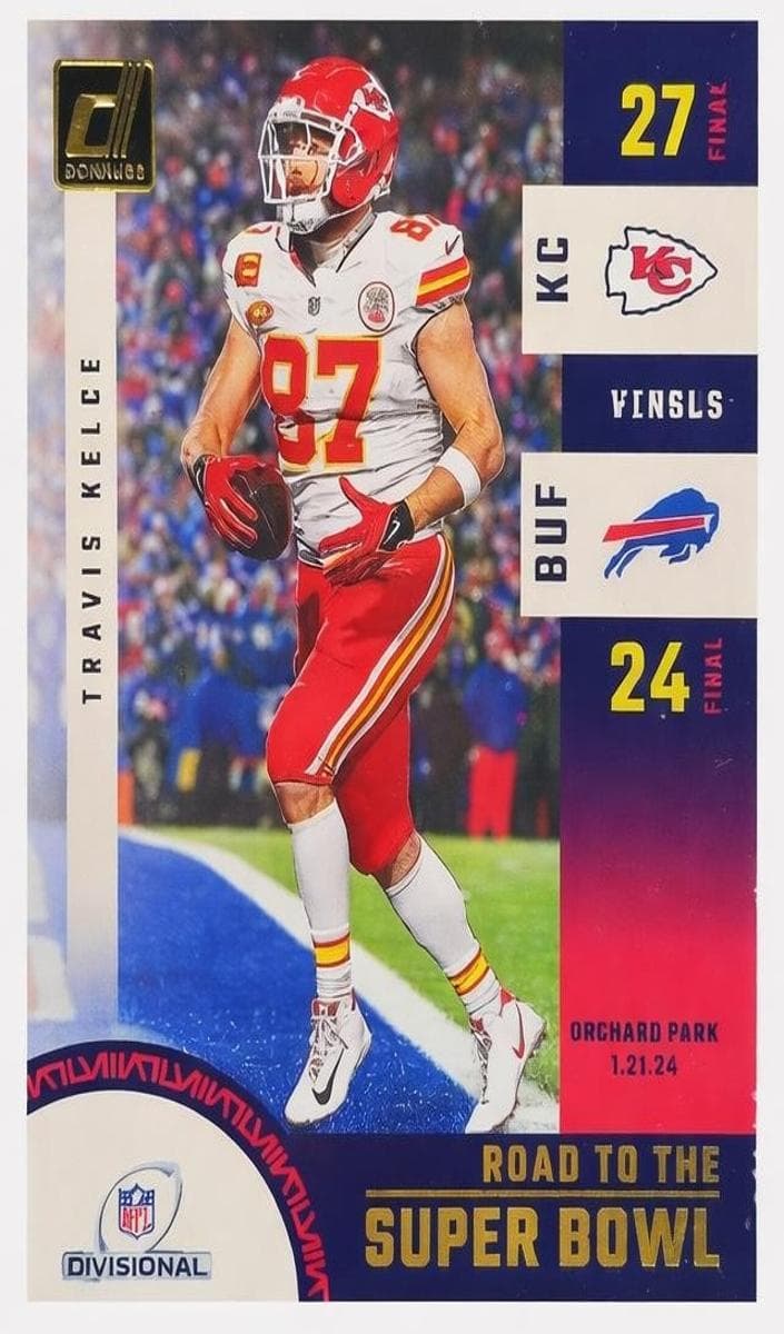 Travis Kelce 2024 panini Donruss