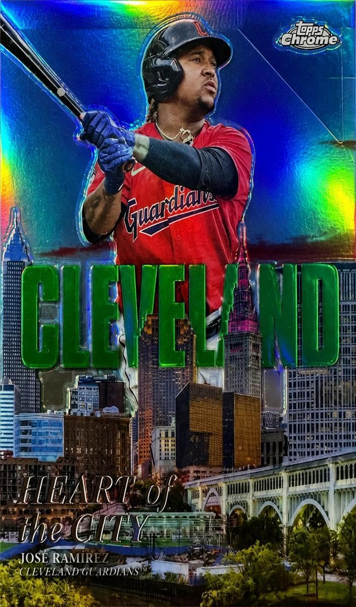Jose Ramirez 2022 topps Topps Chrome