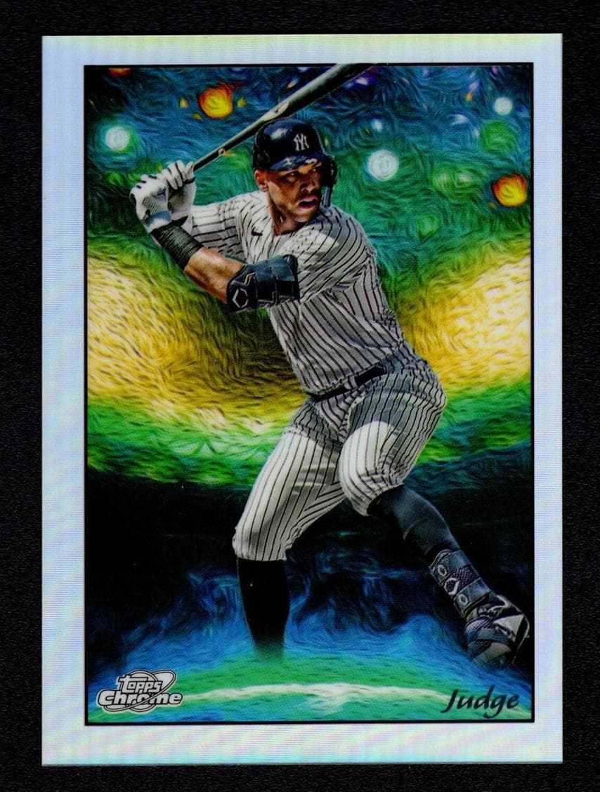 Aaron Judge 2023 topps Topps Cosmic Chrome