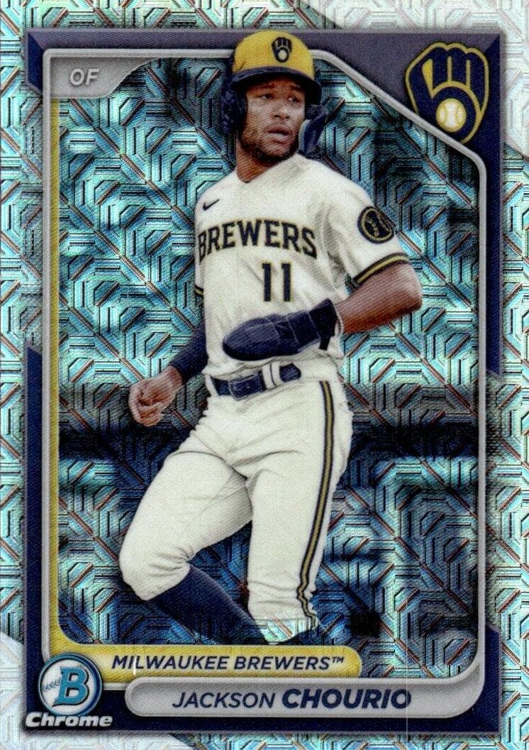Jackson Chourio 2024 bowman Bowman