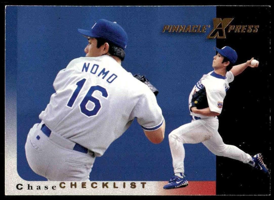 Hideo Nomo 1997 unknown Pinnacle X-Press