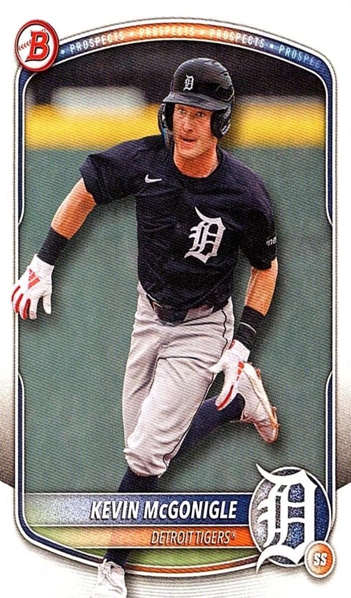 Kevin McGonigle 2025 bowman Bowman Draft