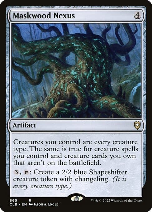 Maskwood Nexus 2025 Magic: The Gathering Aetherdrift Commander