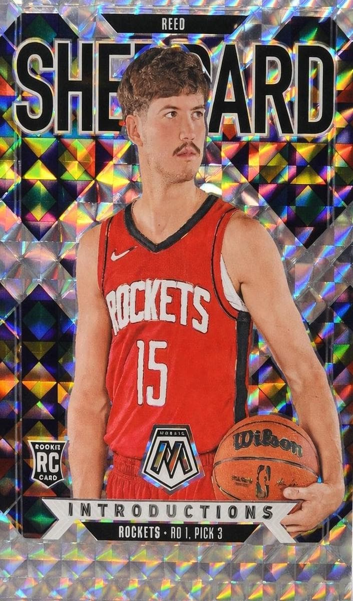 Reed Sheppard 2024 panini Panini Mosaic