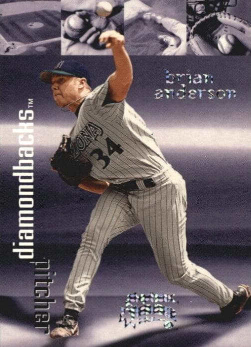 Brian Anderson 1999 fleer SkyBox Thunder