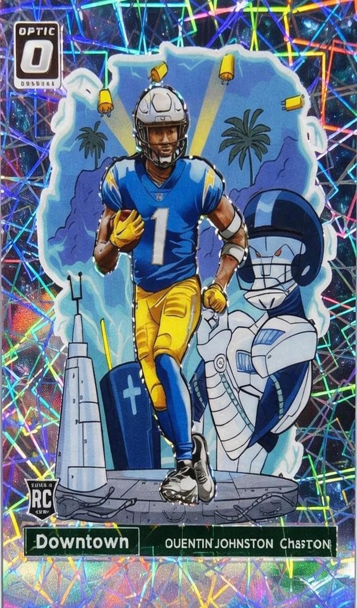 Quentin Johnston 2023 panini Panini Donruss Optic