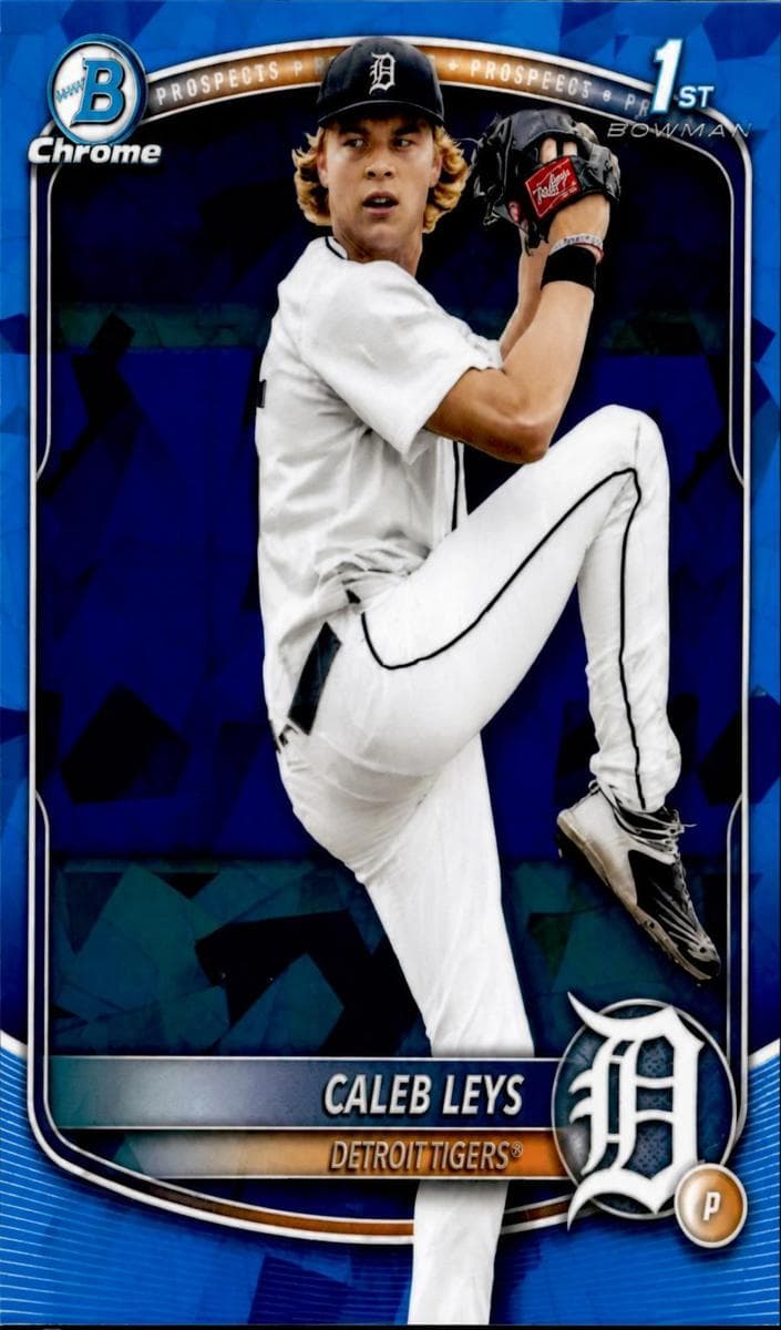 Caleb Leys trading card