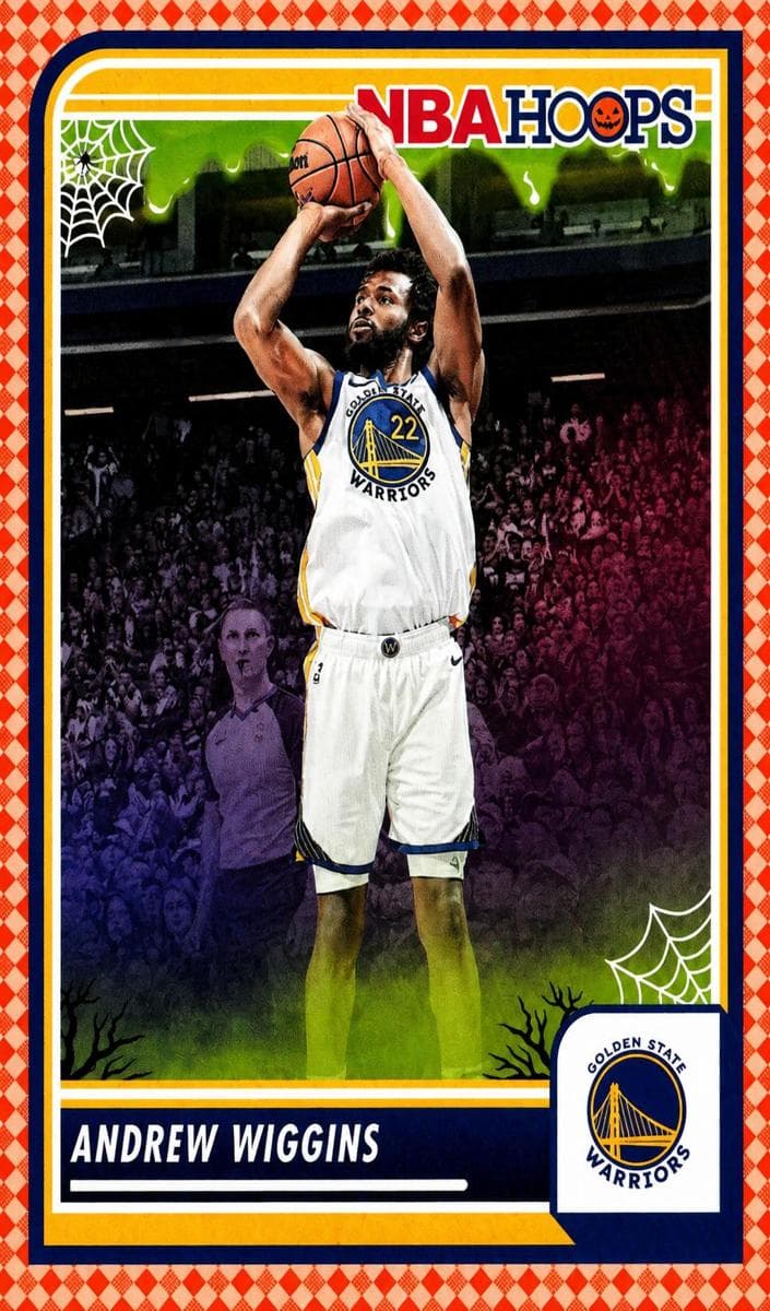 Andrew Wiggins 2023 panini Hoops Haunted Hoops