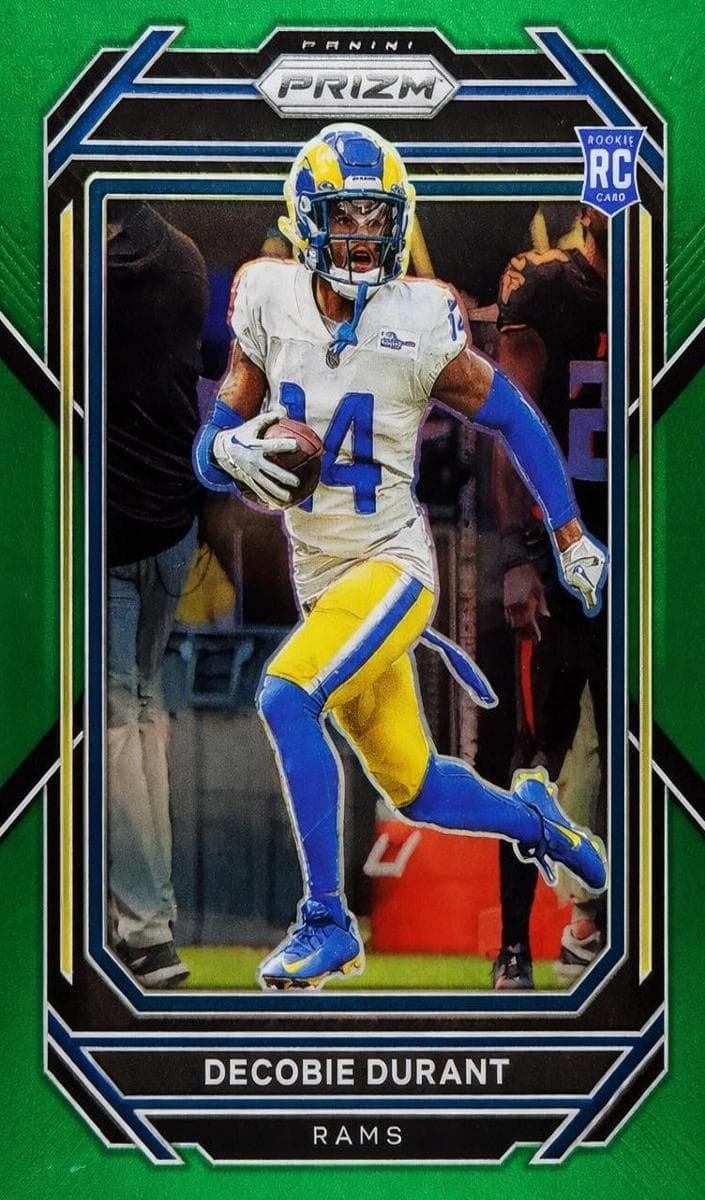 Decobie Durant trading card
