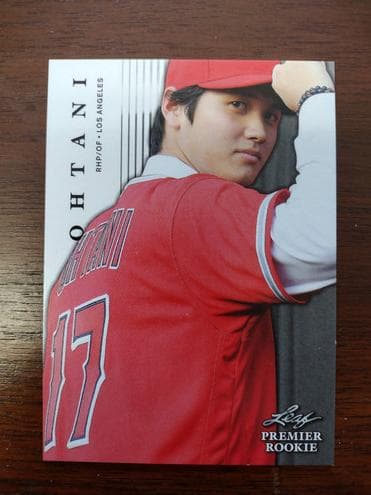 Shohei Ohtani 2018 leaf Premier Rookies