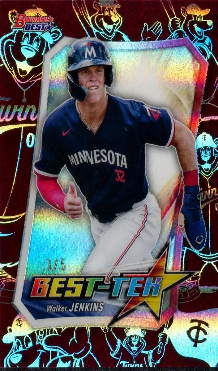 Walker Jenkins trading card