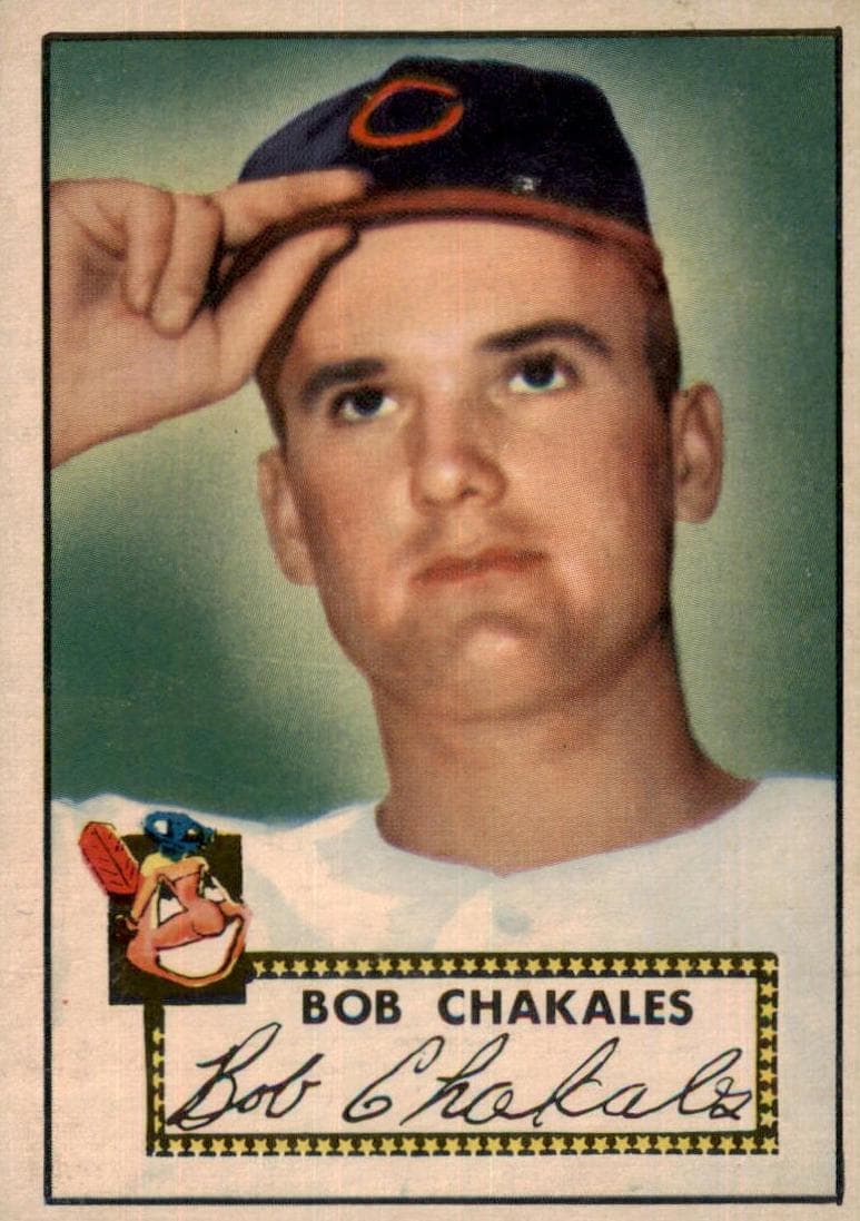 Bob Chakales 1952 topps Topps