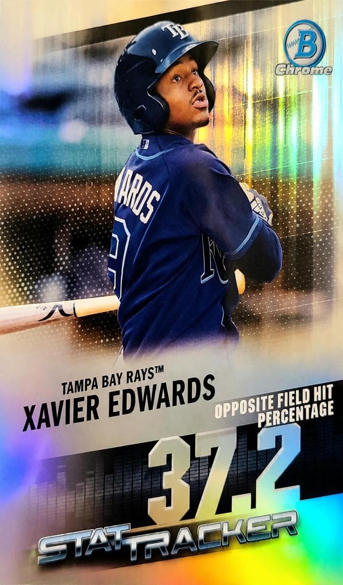 Xavier Edwards 2020 bowman Bowman Chrome
