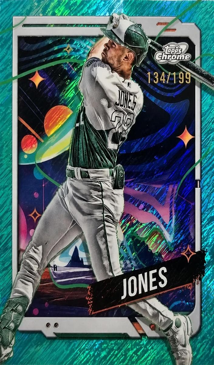 Nolan Jones 2024 topps Topps Cosmic Chrome
