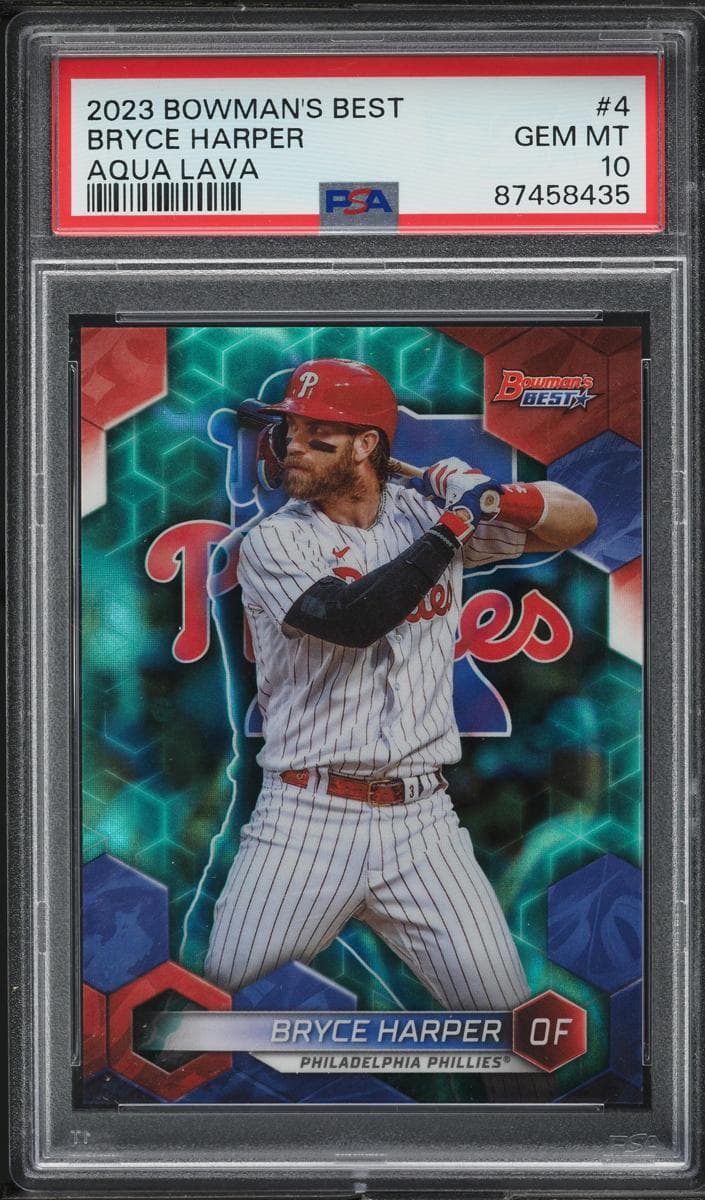 Bryce Harper 2023 bowman Bowman's Best