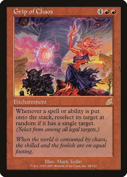 Grip of Chaos 2003 Magic: The Gathering