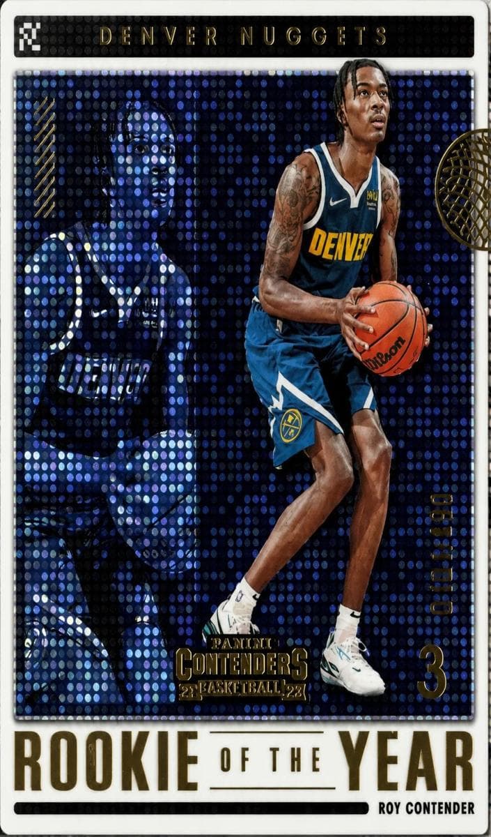 Bones Hyland 2021 panini Panini Contenders