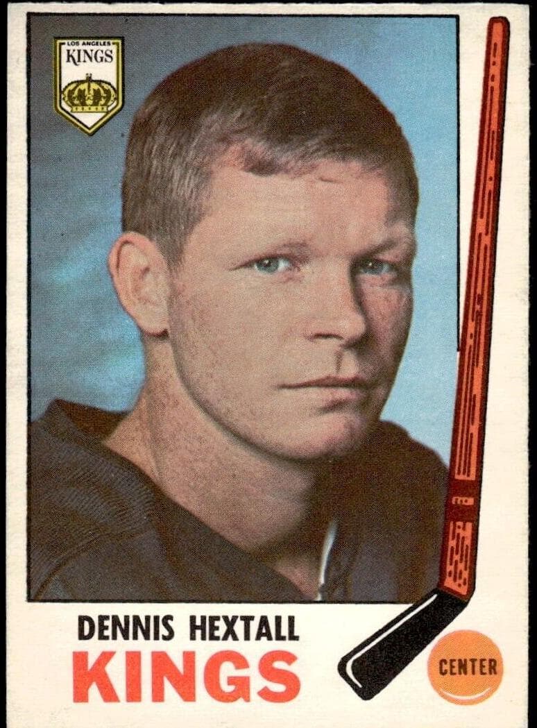 Dennis Hextall 1969 topps O-Pee-Chee